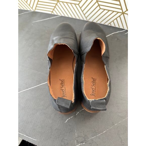 Josef Siebel Sienna 91 Black Leather Shoes | Size 42 11 - Picture 4 of 8